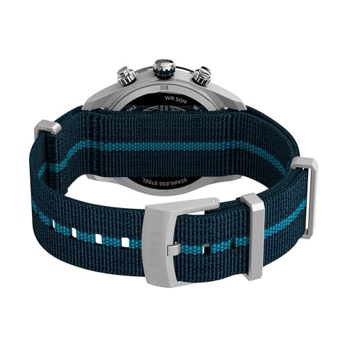 Image of TIMEX Waterbury Heritage Blue Round Dial Analog Men's Watch - TW2Y39000UJ