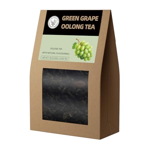 HANFANGLING Té Oolong 100% Natural de hoja suelta Total 1.76oz (uva)