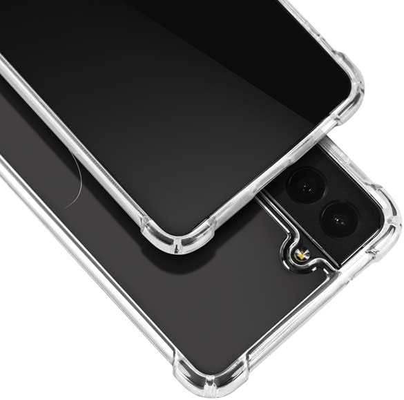 Skinit Clear Phone Case Compatible with Galaxy S22 - Officially Licensed Disney Mickey Mouse Black and White Design