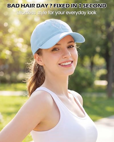 Image of American Trends Womens Baseball Caps Cute Heart Dad Hat, Adjustable Cotton Unisex Cap for Workout, Golf & Everyday Wear