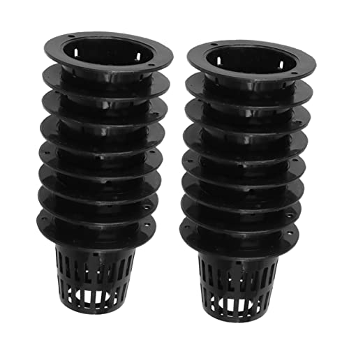 MERRYHAPY 50 Pièces Pots De Culture Sol Filet Plastique Pots pour Légumes Hydroponiques Paniers Filet pour Plantes Coupelles pour Orchidées