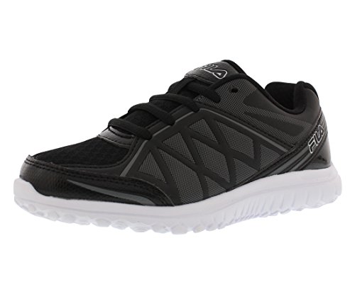 Fila Energy Strike Running Kid's Shoes Size 12, Color: Black