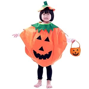Etistta Halloween 3PC Pumpkin Costu...