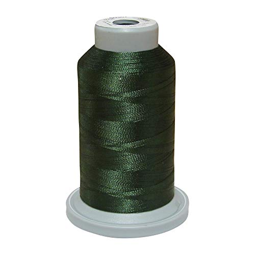 Glide Thread Trilobal Polyester No. 40-1000m Spool -60357 Jade miniatura 1