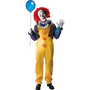 Rubie’s mens It the Movie Pennywise Deluxe Adult Sized Costumes, Yellow, X-Large US