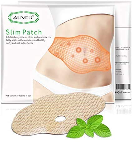 Tighten Slimming Wonder Patch [10 pcs ], Weight Loss Sticker elly Fat Burner, Buckets Waist, Waist Abdominal Fat Away, Quick Slimming and Shaping