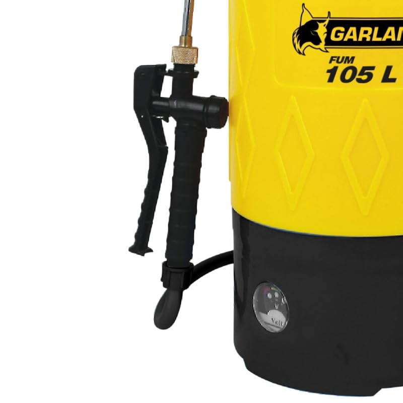 Garland FUM 105 L-V23 - Fumigador batería Litio 11,1V 2Ah, 5L, 2-4 Bar, Sistema TSS, Lanza Acero Inoxidable