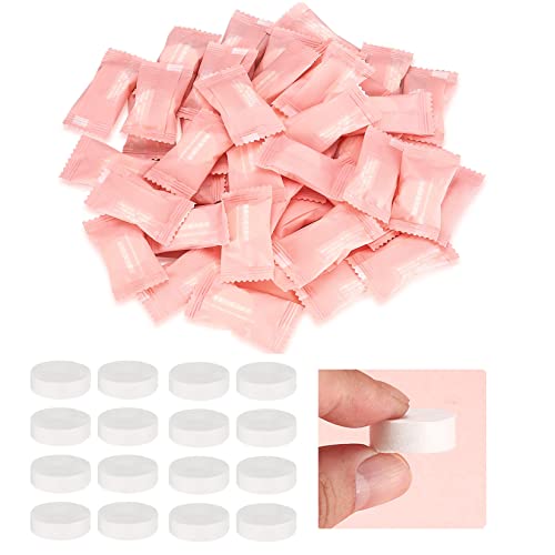 NORSON-NADISHA 40 Pièces Serviette de Voyage Portable Serviettes Compressées Magique, Mini Serviette Comprimée Jetable Non-Tissé Comprimé Serviette pour Voyage Camping Activité en Plein Air Cover