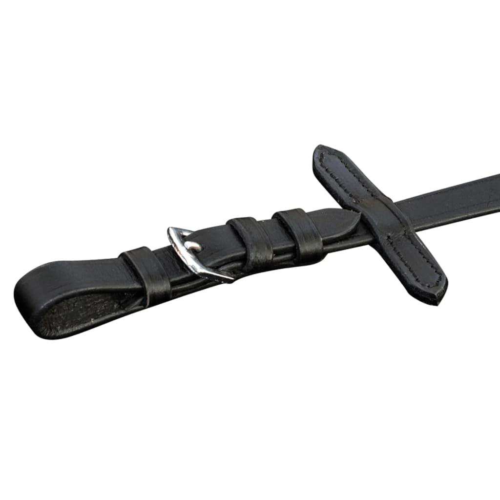 vidaXL Leder Trense Trensenzaum mit Zügeln Pony Cob Full VB WB