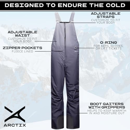 Image of Arctix Kids Insulated Snow Bib Overalls