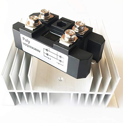 Puly Bridge Rectifier Mdq-100A 100A 1600V Full Wave Diode Module One Phase With Radiator #TOP3