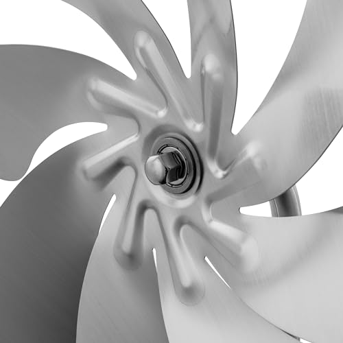 A1003 - SKARAT Speedy28 Windrad aus Edelstahl (28cm Rotor-Durchmesser), kugelgelagert - Made in Germany