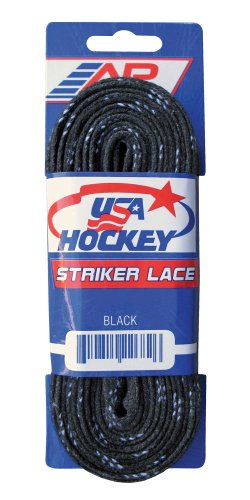 A&R Sports USA Hockey Laces, 120-Inch, Black