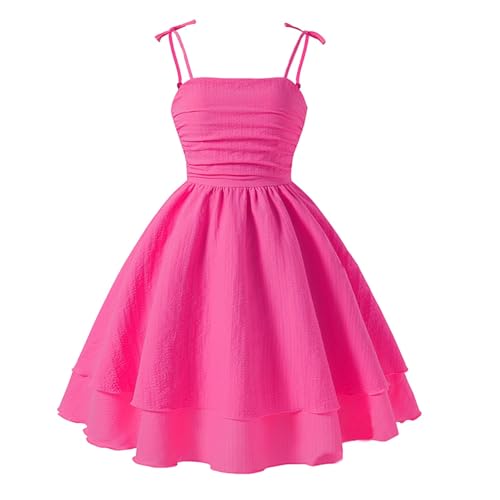Robe d'été pour fille de 8 à 12 ans sans manches WWricotta