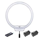 yongnuo yn-600l led 5500k Dos métodos de fuente de alimentación (batería de litio y fuente de alimentación externa). Puede satisfacer las necesidades de varias escenas y la iluminación en cualquier ángulo para obtener catchlights perfecto.