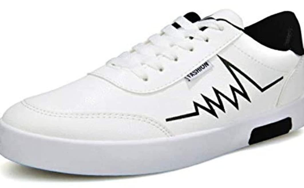 Javi Shoes Comfortable White Sneakers Size 7-image-0