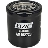 XYZIL Fiberglass Oil Filter AM102723 P169078 Compatible with John Deere F1145 Mower 4200 4300 4400