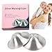 Silver Nipple Shields for Breastfeeding,2PCS Nipple Shields for Breastfeeding,Protect and Soothe,Silver Nursing Cups for Nursing Newborns(Regular)