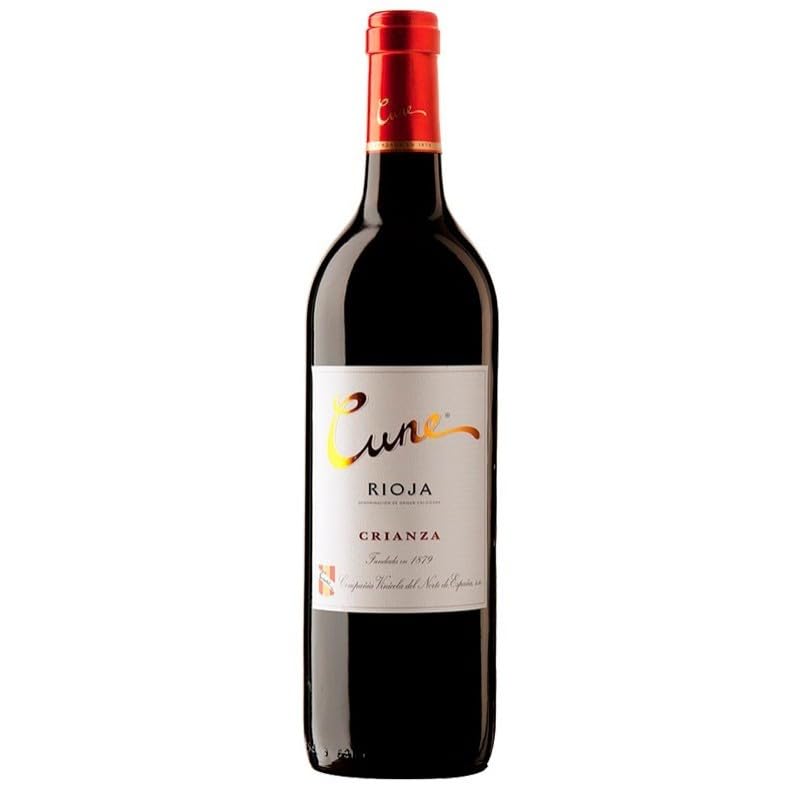 Cune Crianza Magnum Vino Tinto Español en Formato Grande con Aromas Frutales y Notas de Roble Ideal para Compartir en Reuniones y Comidas Especiales| 1 botella