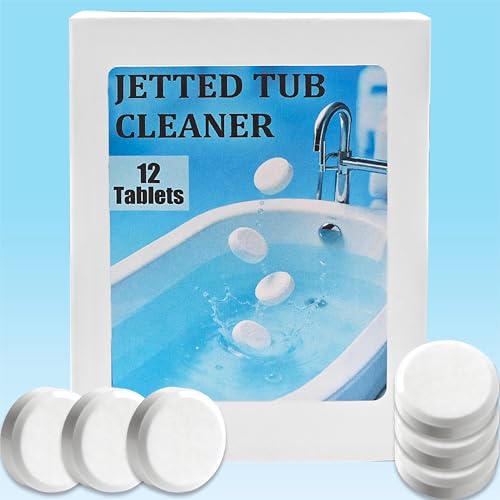 LeoTube Jetted Tub Cleaner Tablets 12x5g