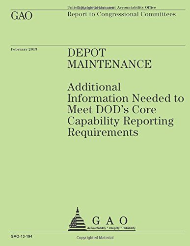 Depot Maintenance (Report to Congressional Committees)