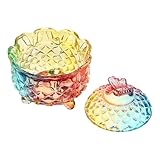 Boîte décorative : un bocal à bonbons idéal pour votre mariage et votre décoration intérieure, avec une texture et un couvercle
