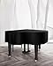 TINDTOP Grand Piano Cover, Leather Waterproof Dustproof Baby Piano Cover Washable Soft Bordered Decorated Full Triangle Piano Protective Cover
