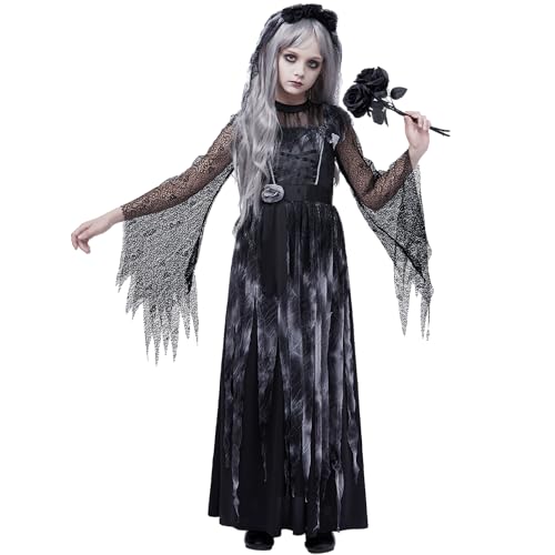 Disfraz de princesita espeluznante para niñas talla XL miniatura 1