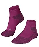 FALKE Damen Laufsocken RU Trail W SN Funktionsgarn Antiblasen 1 Paar, Lila (Pink Dahlia 8692), 37-38