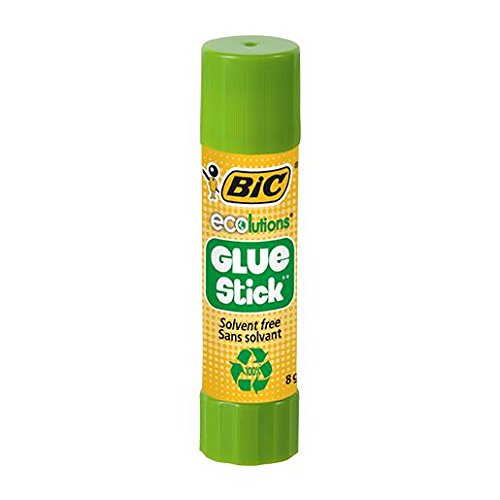 BIC Lot de 12 Bâtons de colle STICK ECOLUTION Glue 8g