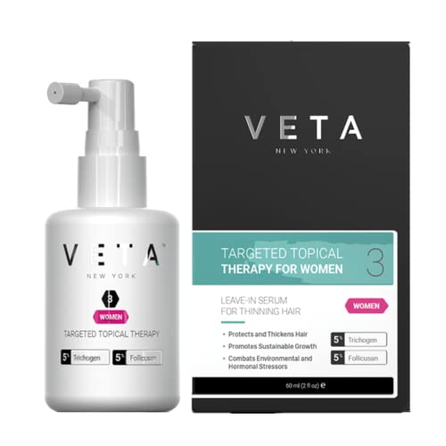 Women's Targeted Topical Serum, Hair stimulating Treatment. Fights Chronic Hair Loss. Revitalize...