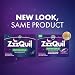 ZzzQuil LiquiCap Sleep Aid, Diphenhydramine 25mg HCl, Sleep Aids for Adults, Nighttime Sleep Aid, 72 LiquiCaps