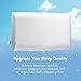 Pillow for Stomach Sleeper – Cooling Gel Memory Foam Cushion with Moisture-Wicking Cover – Cool Gentle Ultra Thin Pillow for Sleeping – Slim Flat Pillows for Sleeping Thin Ultimate Comfort - 28