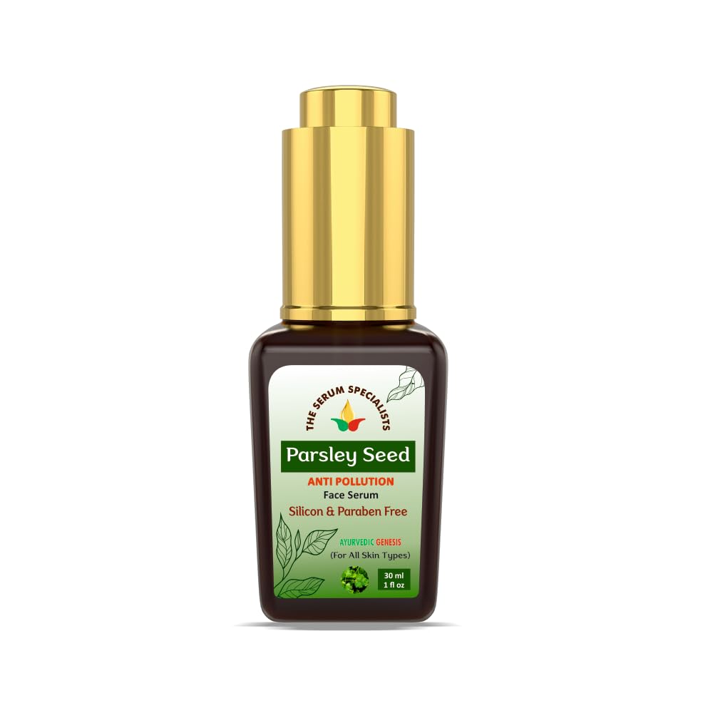 Image of Parsley Seed Anti Pollution - Detoxifying & Protective | Formulated with Parsley Seed Extract | Shields Skin from Environmental Pollutants | For All Skin Types | 30ml