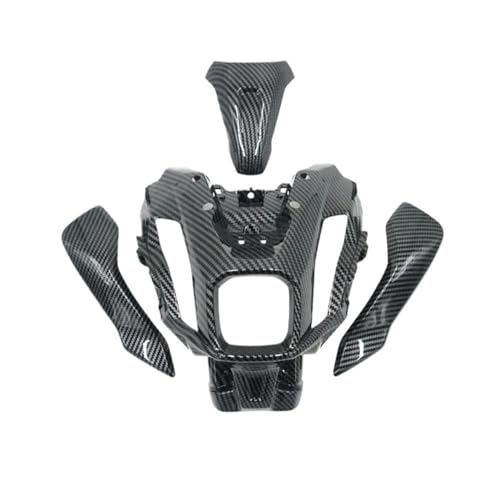 Spoilers aérodynamiques MT-07 avec plaque de protection phare moto FZ-07 2021-2023