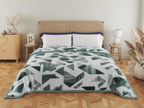 Image of Double Bed Blanket Heavy Blanket Kambal | Perfect for Winters | 220 CM X 275 CM | 2.8Kg (Stone Age)