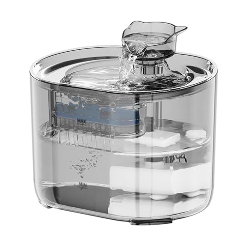 Fuente Transparente para Agua de Gato 2.2L Automática