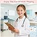 wootile Pretend Play Notepads 6 Pack Playtime Pads Pretend Play Notebooks Variety Role Play Doctor’s Report Grocery List Restaurant Guest Checklist Notepads