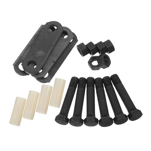 Kit Essieu Tandem pour Remorque Milisten Anti Vibration avec Écrous Autobloquants