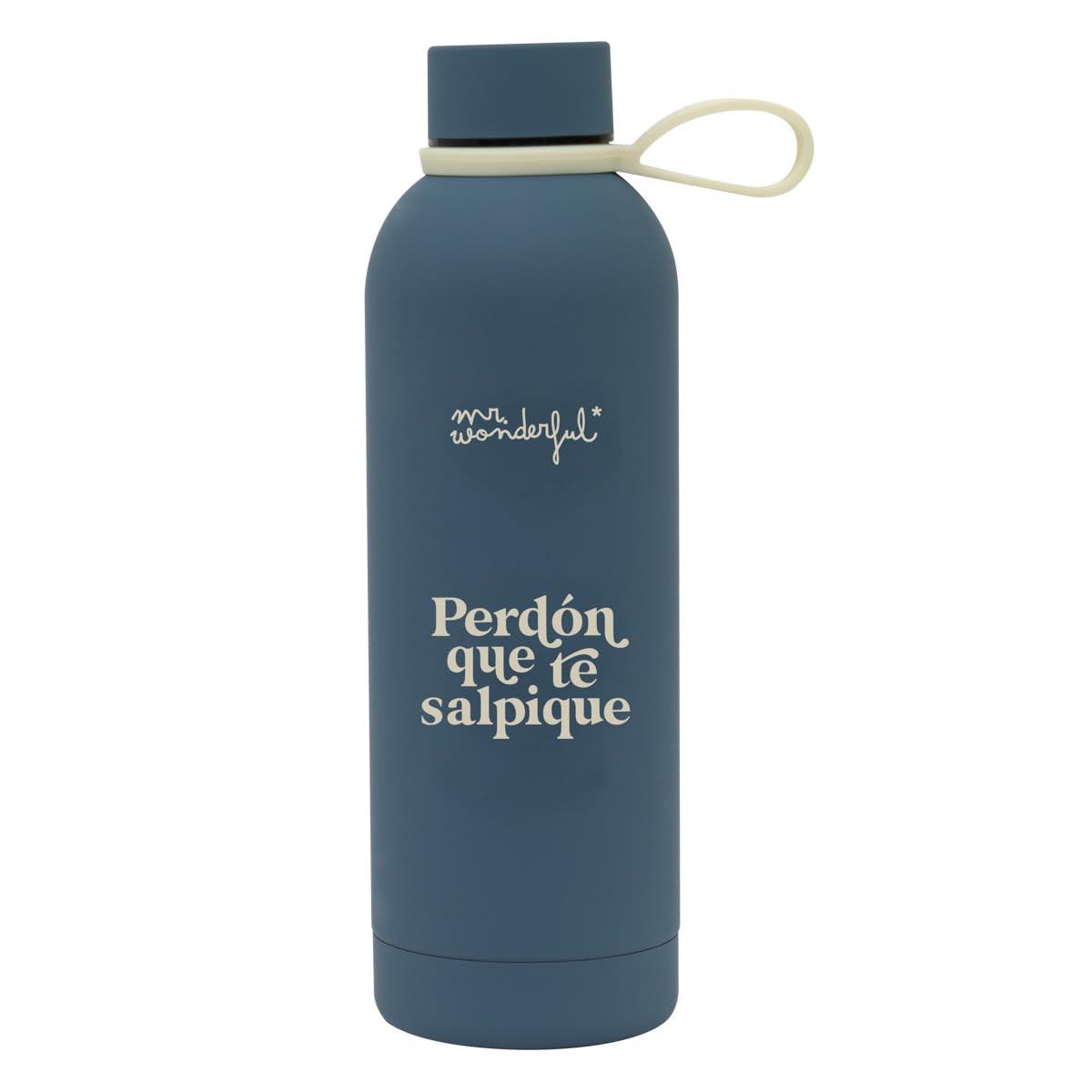 Mr. Wonderful WOA2403970ES Thermal Bottle 550 ml - Forgiveness that Splashes on You, Multicoloured