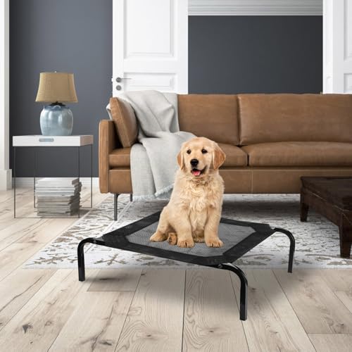 Housse de Lit de Chien Filet Ventilé Amovible et Lavable