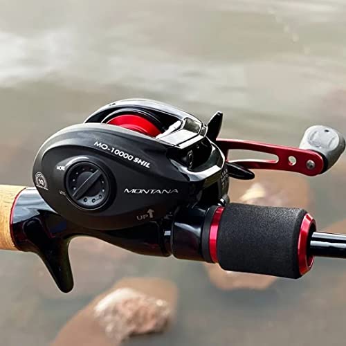 Carretilha Pesca Maruri Montana DS-10000 10 Rol. Drag 6,5 Kg Manivela: Esquerda