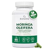 Bandini® Moringa Kapseln, Moringa Oleifera 1.260mg hochdosiert, 90 Kapseln