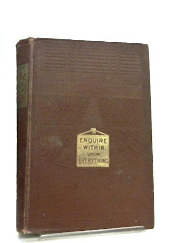 Enquire Within Upon Everything B0011DI1VA Book Cover