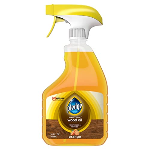 Pledge Wood Oil Expert Care Trigger Orange Scent 16 oz (Pack of 1)