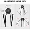 Magnetic Hooks, 20 lbs Heavy Duty Magnetic Hooks for Power Drill, GardenTools, Hose, Pegboard, Garage, Workshop,Adjustable Magnetic Utility Hook with Extension Cord Organizer (4 Pack)