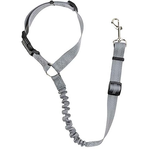 PawPride Multi-Purpose Pet Seat Belt - Ensures Safety of Pet While Travelling - Doubles as a Lead - Impact Tested Up to 25kg - Dog Seat Belt for Headrest or Boot Cover