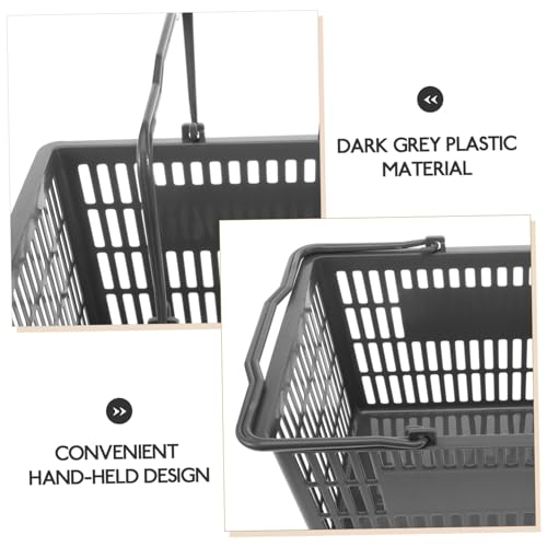 Panier de course ergonomique vert pour simplifier vos achats au supermarché - 5