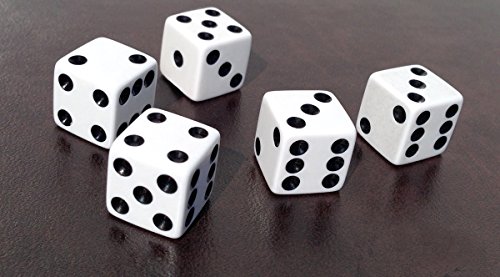 Alex Cramer Company Golden Gate Dice Cup Set Of 2 With 10 Tuxedo Dice, A Drawstring Pouch And A Book Of Dice Games (Includes Liar's Dice) (Dice Shaker Cup Set) #TOP4