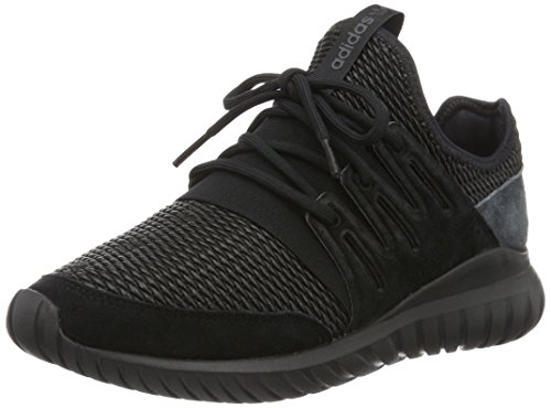 adidas Tubular Radial, Chaussures de Running Compétition Homme, Noir (Core Black/Dark Grey), 46 EU